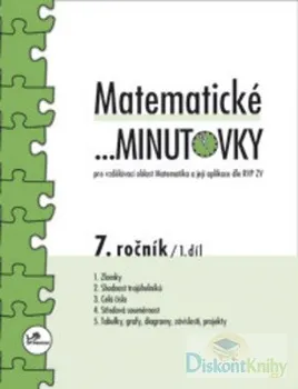 Matematika Matematické minutovky pro 7.ročník 1. díl