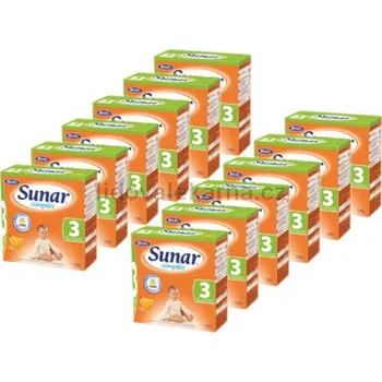 Sunar Complex 3 12 x 600 g Kojenecká výživa Sunar Complex 3 12 x 600 g