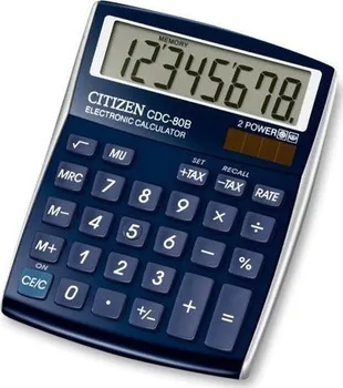 Kalkulačka Citizen CDC-80 modrá