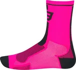 Ponožky Force Long růžové / černé