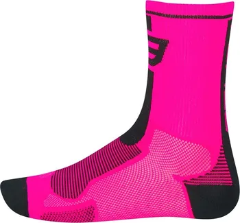 Dámské ponožky Ponožky Force Long pink/black L/XL 