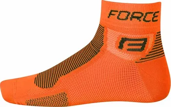 Dámské ponožky Ponožky Force1 orange/black S/M 