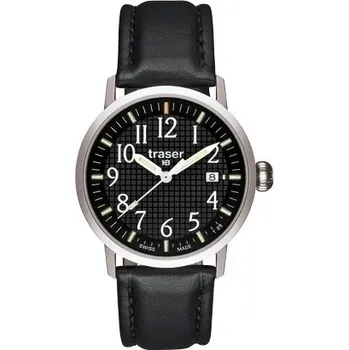 Hodinky Traser Classic Basic Black silikon