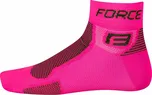 Ponožky Force1 pink/black L/XL 