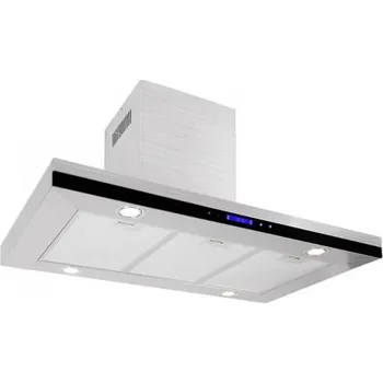 Digestoř Recenze Digestoř Klarstein 90TS4, 90 cm, sklo, ocel