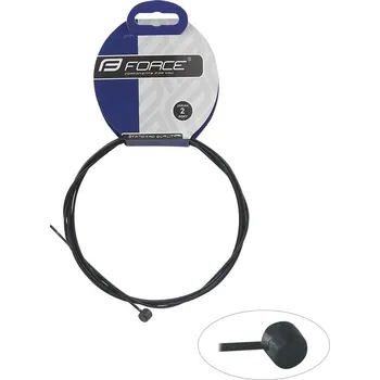 Lanko pro jízdní kolo Force MTB brzdové lanko 2 m černé