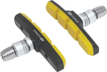 Přislušenství brzdového systému Brzdové gumičky Force jednorázové black/yellow 