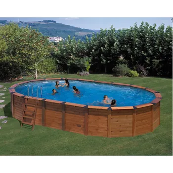 Bazén Gre Nature Wood 8,2 x 5,15 x 1,32 m