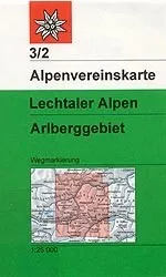 Lechtaler Alpen, Arlberg (letní) – AV3/2 