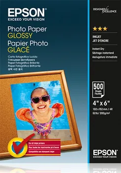 fotopapír EPSON Photo Paper Glossy 10x15cm 500 listů