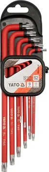 Klíč Klíč imbusový TORX T10 - T50 CrV 9 ks Yato YT-0563