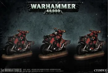 Příslušenství k deskovým hrám Citadel Warhammer 40000: Chaos Space Marine Bikers