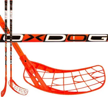 Florbalová hůl Oxdog Fusion 32 JR Neon Orange 92cm (=103cm) levá kulatá (levá ruka dole)