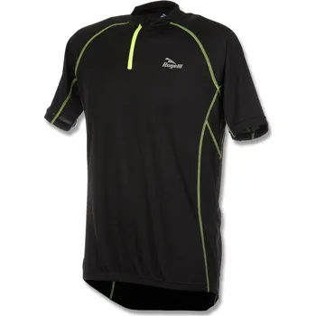 cyklistický dres Rogelli Perugia černý/reflexní žlutý