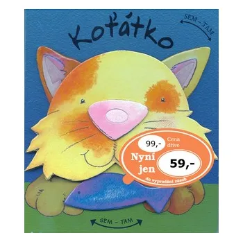 Leporelo Koťátko SEM-TAM - Miluše Vítečková