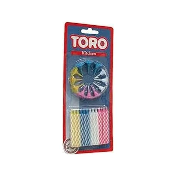 Toro Svíčky dortové 6 cm 24 ks Dortová svíčka Toro Svíčky dortové 6 cm 24 ks