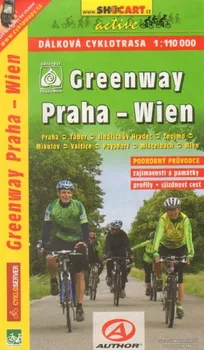 Greenway Praha-Wien 1:110 000
