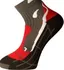 Pánské ponožky Ponožky Progress X-Country šedá/červená