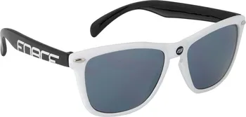 cyklistické brýle Brýle Force Free white/black + black laser glass 