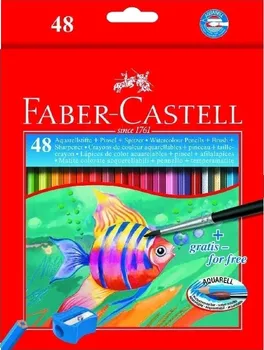 Speciální výtvarná barva Faber - Castell akvarelové pastelky se štětečkem