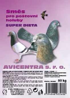 Krmivo pro ptáka Avicentra Super dieta 25 kg