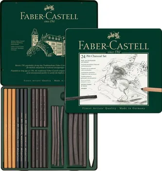 Speciální výtvarná barva Faber - Castell Pitt Monochrome Charcoal