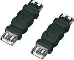 Datový kabel Adaptér USB 2.0, USB zásuvka A/USB zásuvka A, Digitus