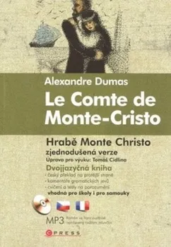 Cizojazyčná kniha Le Comte de Monte-Cristo Hrabě Monte Christo