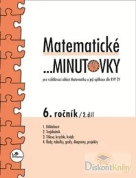Matematika Matematické minutovky 6.ročník 2.díl