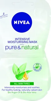 Pleťová maska Nivea visage maska Pure&Natural, 15 ml