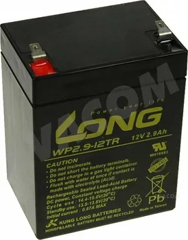 Článková baterie Baterie Avacom Long 12V 2,9Ah olověný akumulátor F1 - neoriginální