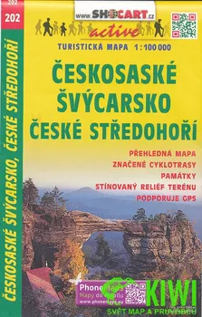 Českosaské Švýcarsko České středohoří 1:100 000