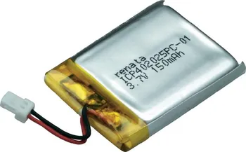 Článková baterie Akumulátor Li-Pol Renata, 3,7 V, 155 mAh, ICP402025PC-1