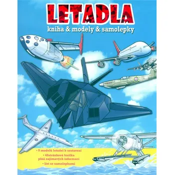 Letadla - Kniha a modely a samolepky - Edice Bystrá hlava Letadla - Kniha a modely a samolepky - Edice