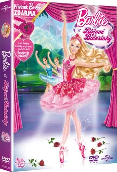 DVD Barbie - Barbie a Růžové balerínky + NÁRAMEK & PŘÍVĚŠEK