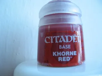 Vodová barva Citadel Base: Khorne Red