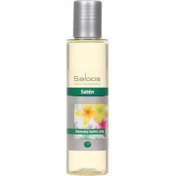 Přípravek na depilaci a epilaci Saloos Satén dámský holicí olej Obsah: 125 ml