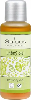 Masážní přípravek Saloos lněný lisovaný olej 50 ml
