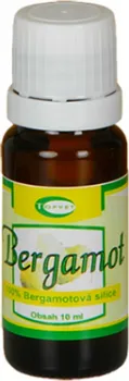 Masážní přípravek Topvet 100% Silice Bergamot olej 10 ml