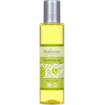 Masážní přípravek Saloos Hroznový rostlinný olej 500 ml