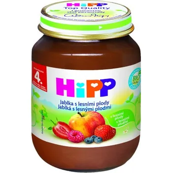 Dětská výživa HIPP BIO jablka s lesními plody 125 g