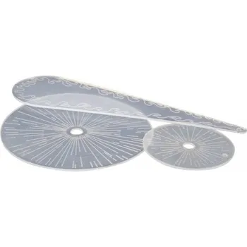 Příslušenství k deskovým hrám Games Workshop Warhammer Universal Templates