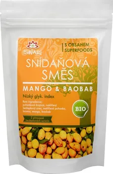 Iswari Bio snídaňová směs Mango-Baobab 800 g