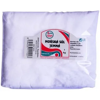 Kuchyňská sůl Sunfood mořská sůl jemná 1 kg
