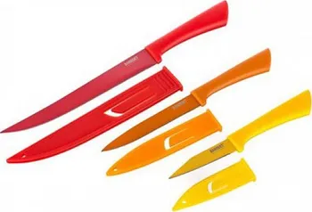 Kuchyňský nůž Banquet Flaret Colore 3dílná sada nožů s nepřilnavým povrchem