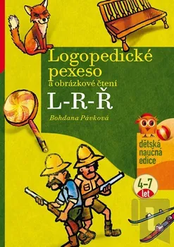 Pexeso Logopedické pexeso L-R-Ř a obrázkové čtení - Bohdana Pávková