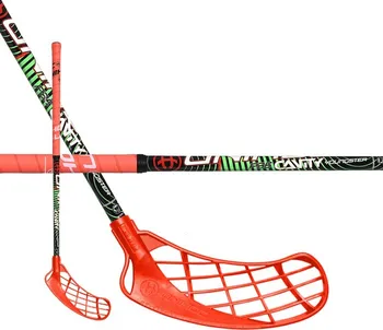 Florbalová hůl Unihoc Cavity Youngster 36 Coral ´15 70cm (=80 cm) pravá kulatá (pravá ruka dole)