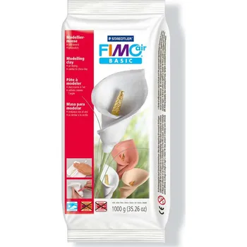 Modelovací hmota Basic Air 1kg Fimo Basic Air 1000 g bílá