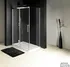 GELCO Fondura sprchová boční stěna 90 L/P, čiré sklo GF5090