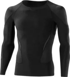 Pánské tričko Skins Bio G400 Black Top Long Sleeve kompresní oblečení